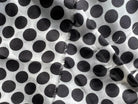 PONGÉ DE SOIE FOND BLANC POIS - My Little Coupon - tissu - coudre