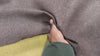 Vidéo du tissu lainage manteau sergé marron