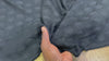 Vidéo du tissu jacquard viscose laine géométrique noir