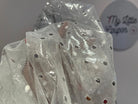 RESILLE LUNE PLUMETIS ARGENT - My Little Coupon - tissu - coudre