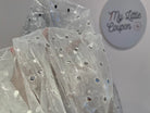 RESILLE LUNE PLUMETIS ARGENT - My Little Coupon - tissu - coudre