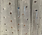 RESILLE LUNE PLUMETIS ARGENT - My Little Coupon - tissu - coudre