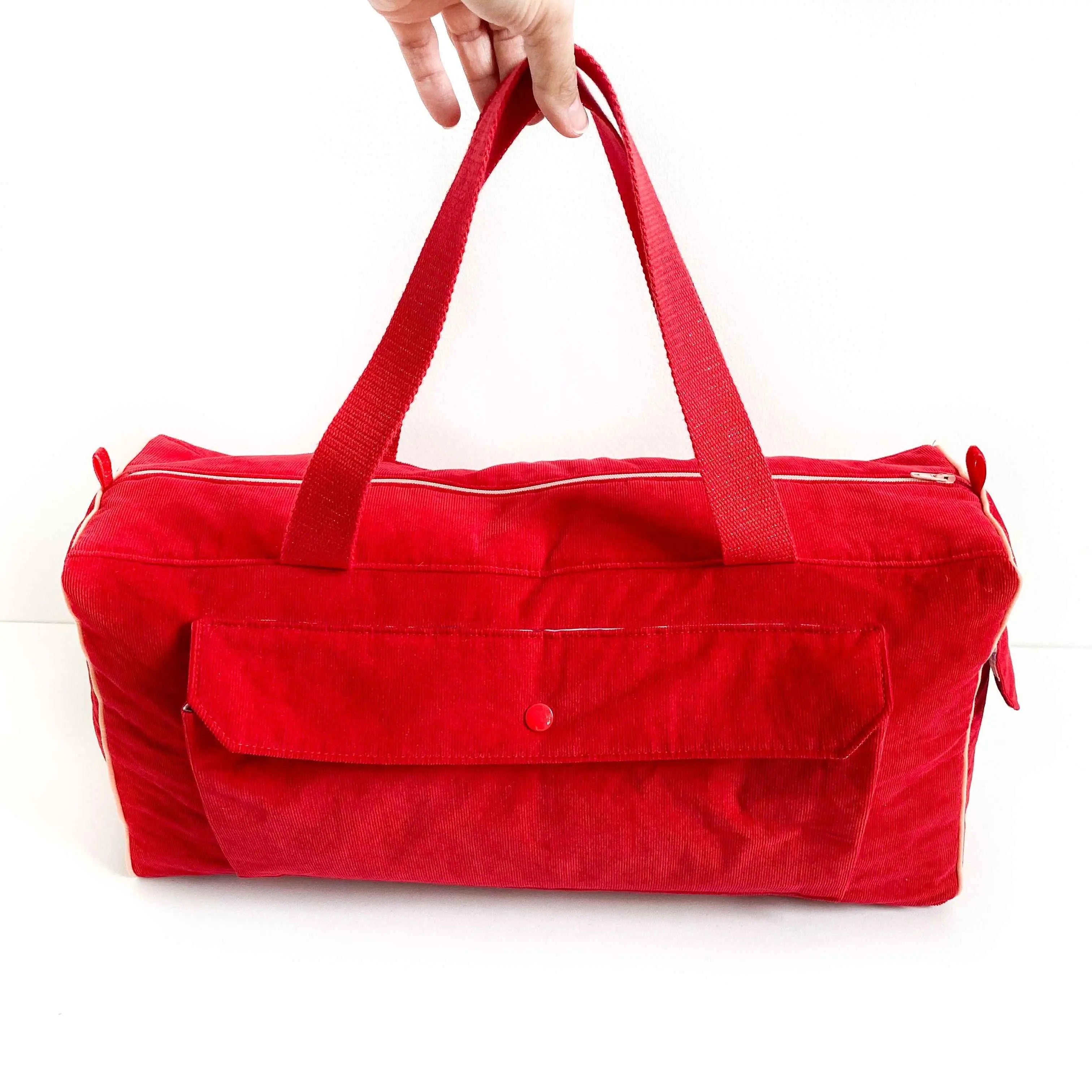 Sac Simone (sac à projets) - Patron Nom d'une couture ! - My Little Coupon - tissu - coudre