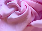 SATIN DE VISCOSE 100% ROSE BONBON - coupon de 3 mètres - My Little Coupon - tissu - coudre