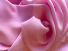 SATIN DE VISCOSE 100% ROSE BONBON - coupon de 3 mètres - My Little Coupon - tissu - coudre