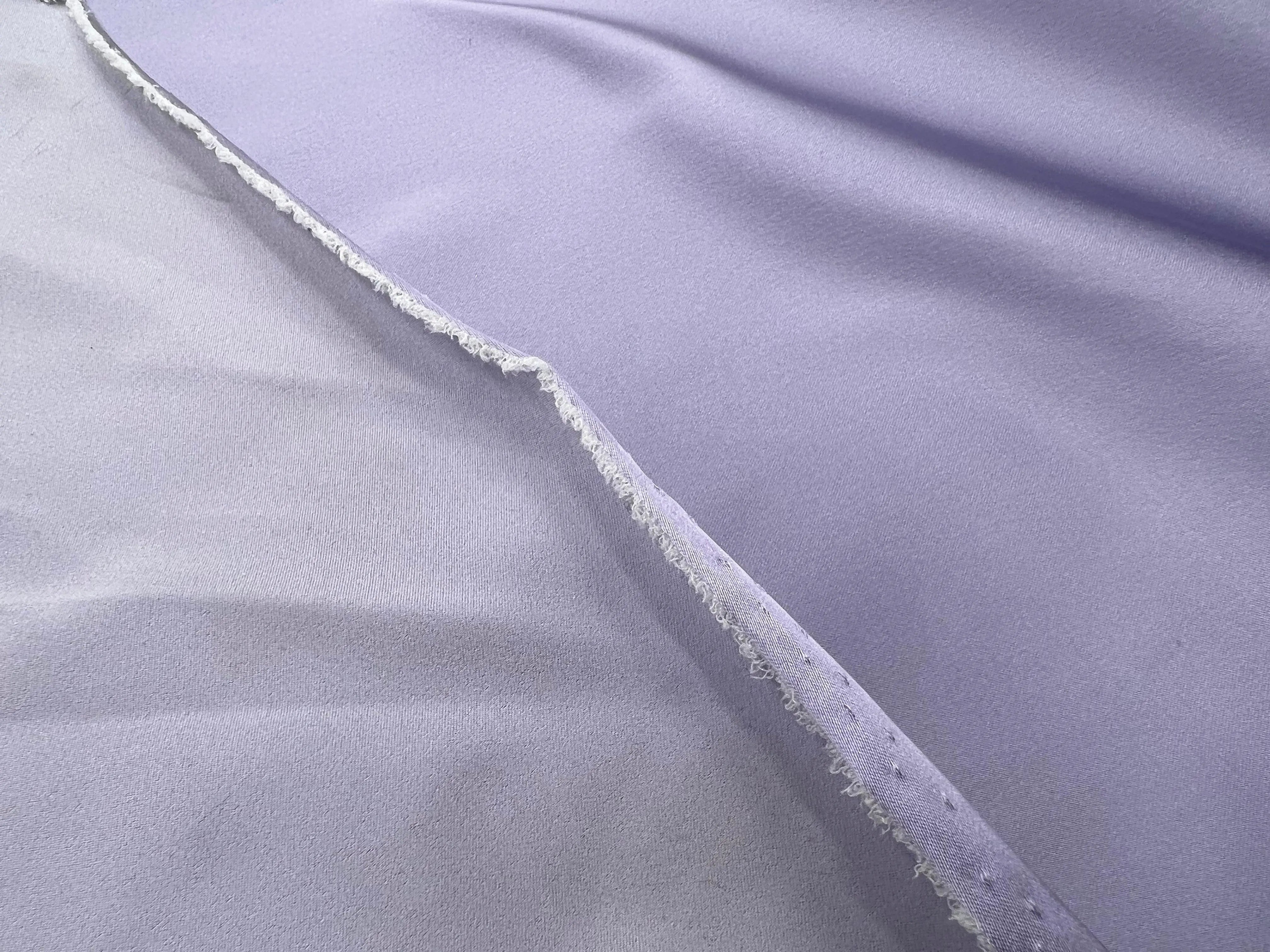 SATIN EXTENSIBLE GREENCEL LYONNAIS LILAS - My Little Coupon - tissu - coudre
