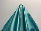 SATIN EXTENSIBLE GREENCEL LYONNAIS VERT JADE - coupon de 3 mètres - My Little Coupon - tissu - coudre