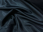 SATIN VISCOSE BLEU SARCELLES - coupon de tissu de 3 mètres - My Little Coupon - tissu - coudre