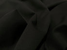 SERGÉ LOURD POLYLAINE NOIR PROFOND - My Little Coupon - tissu - coudre