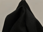 SERGÉ LOURD POLYLAINE NOIR PROFOND - My Little Coupon - tissu - coudre