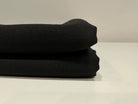 SERGÉ LOURD POLYLAINE NOIR PROFOND - My Little Coupon - tissu - coudre