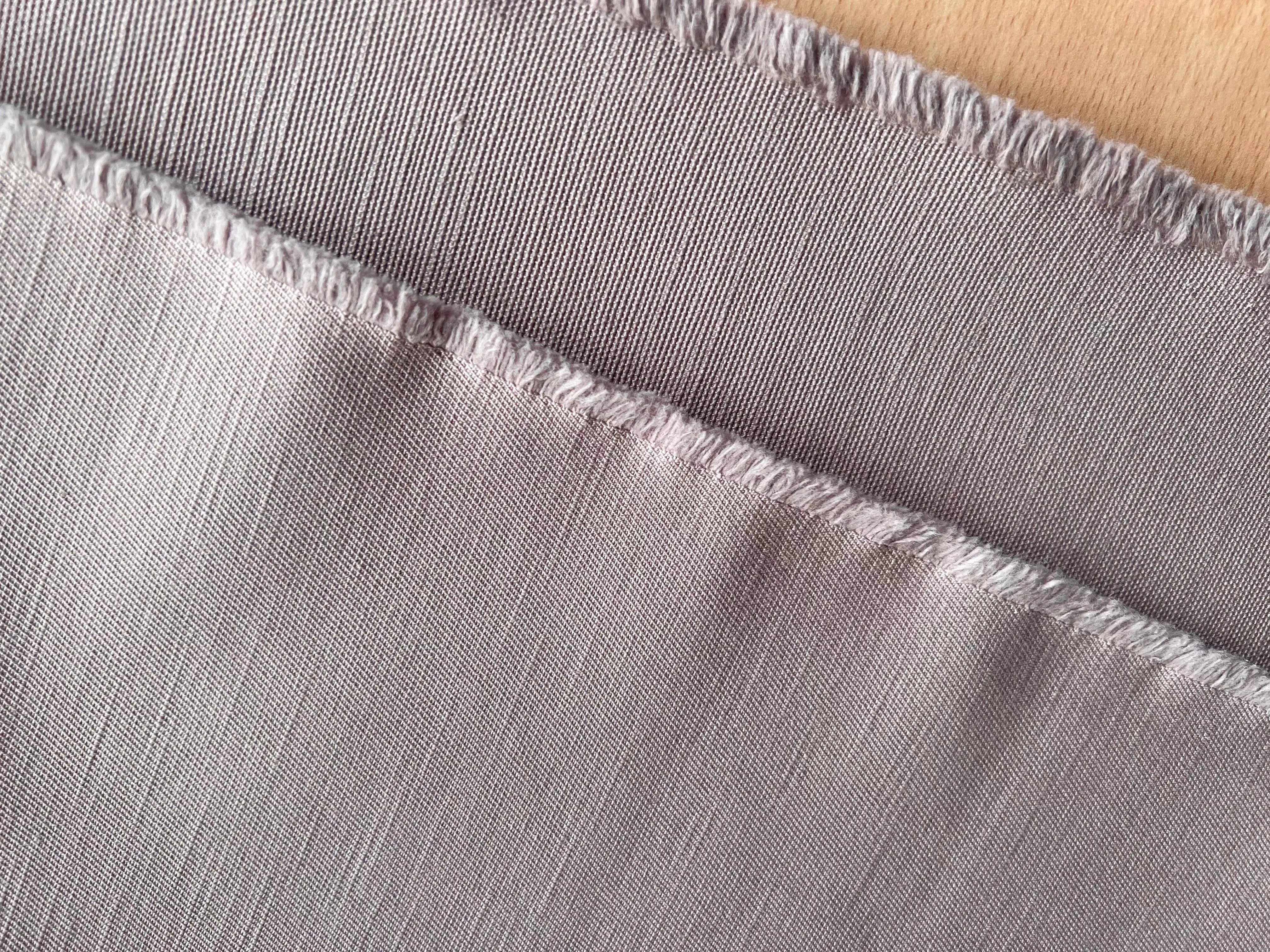 TISSU COTON ARMURÉ GRIS TAUPE - My Little Coupon - tissu - coudre