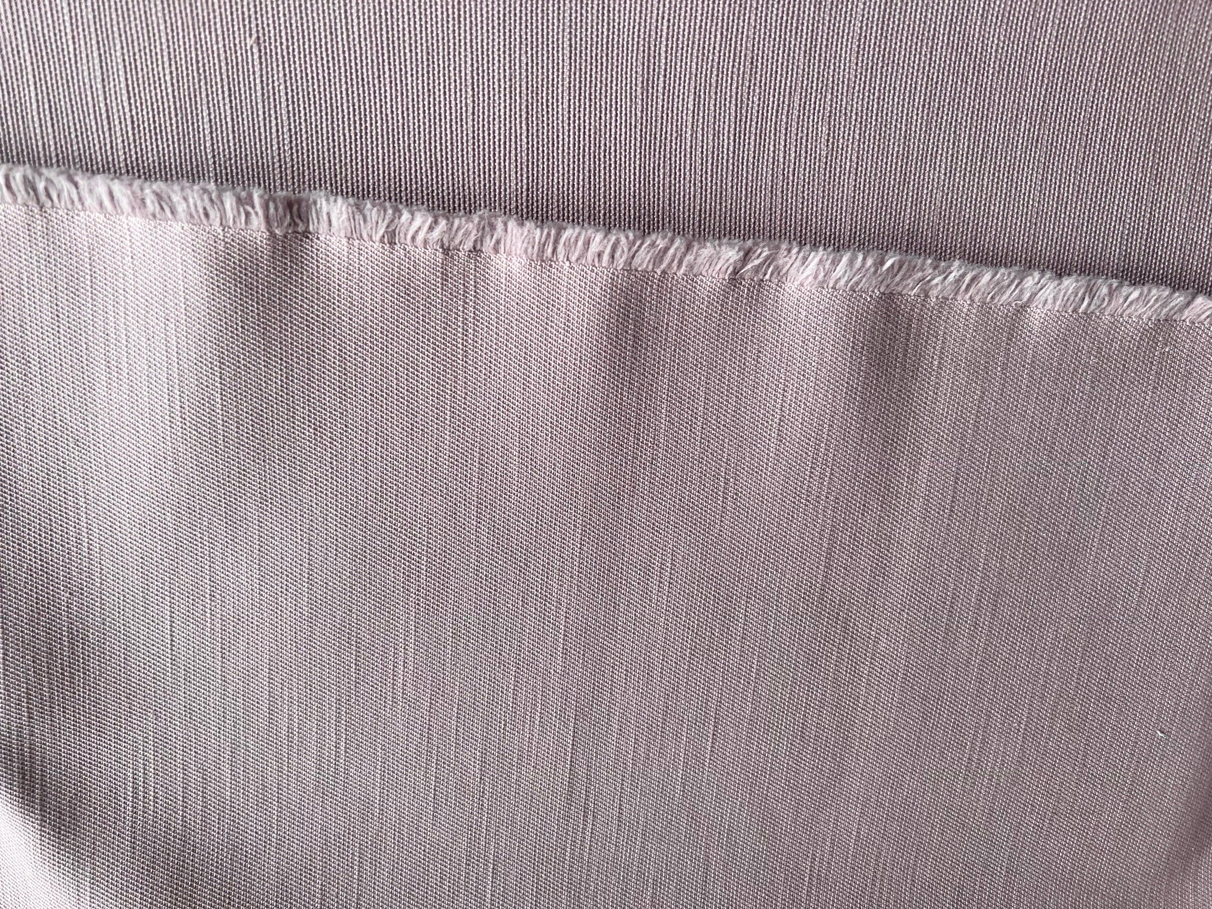 TISSU COTON ARMURÉ GRIS TAUPE - My Little Coupon - tissu - coudre