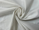 TOILE DE COTON BLANCHE FINEMENT SERGÉ - My Little Coupon - tissu - coudre