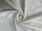 TOILE DE COTON BLANCHE FINEMENT SERGÉ - My Little Coupon - tissu - coudre