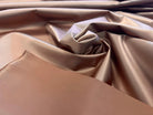 TOILE ENDUITE MARRON GLACÉ - coupon de 3 mètres - My Little Coupon - tissu - coudre