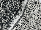 TWEED DE PRINTEMPS REVERSIBLE NOIR ET BLANC - coupon de 3 mètres - My Little Coupon - tissu - coudre