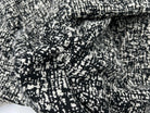 TWEED DE PRINTEMPS REVERSIBLE NOIR ET BLANC - coupon de 3 mètres - My Little Coupon - tissu - coudre