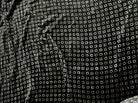 VELOURS LISSE FOND KHAKI FONCÉ PETITS MOTIFS - My Little Coupon - tissu - coudre