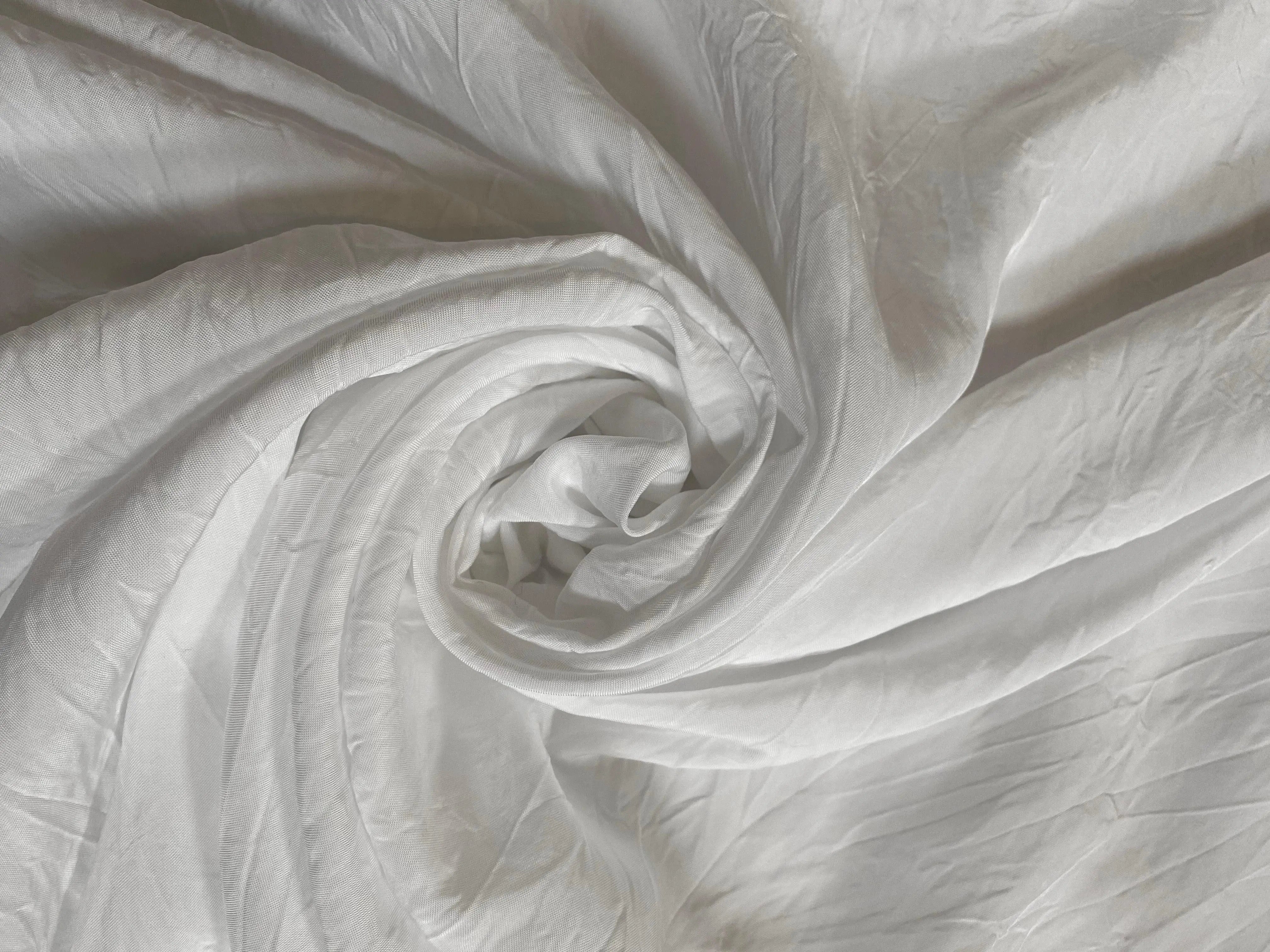 VISCOSE CRINCKEL BLANC - My Little Coupon - tissu - coudre