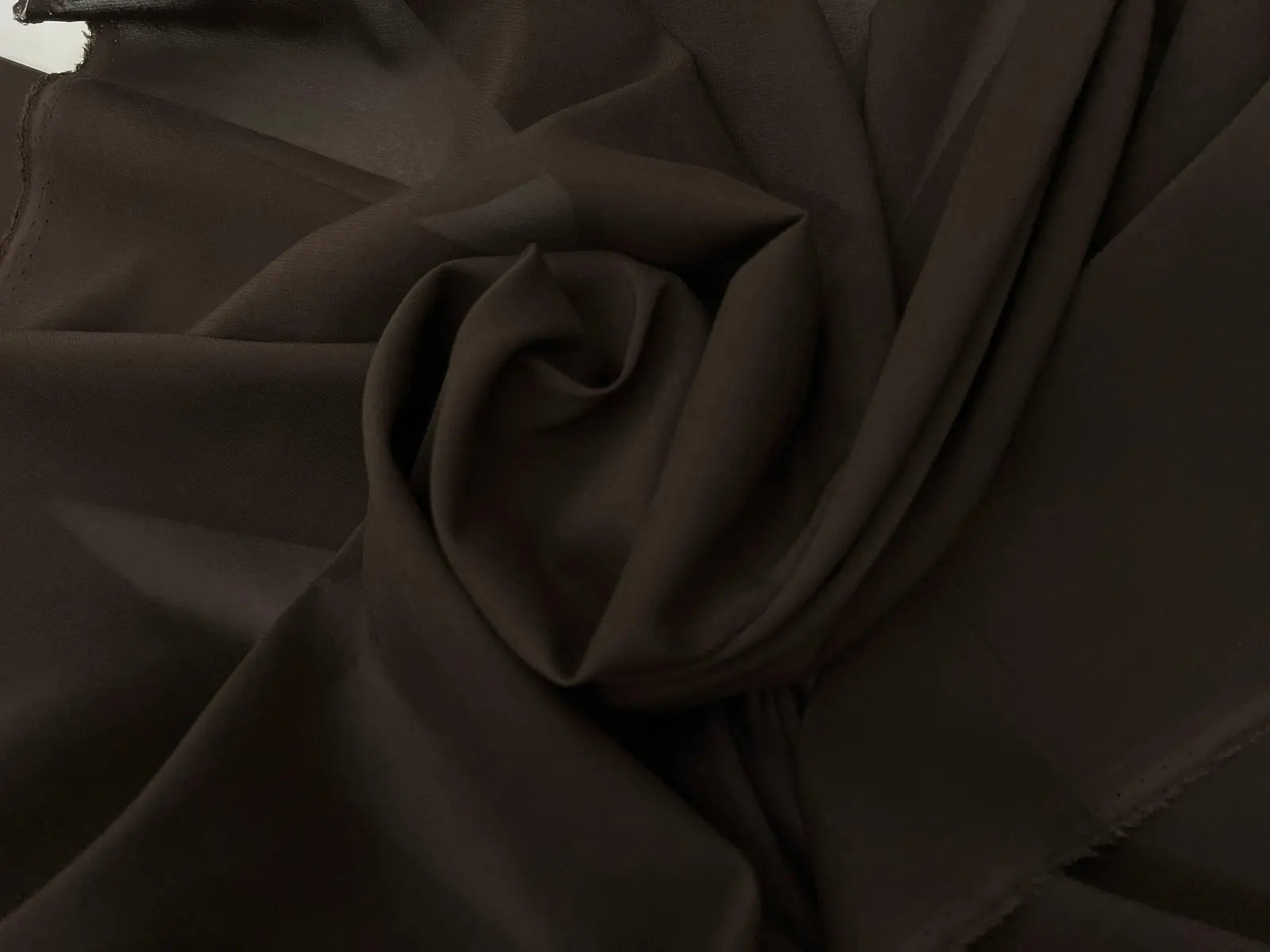 VOILE COULEUR CAFÉ - coupon de 3 mètres - My Little Coupon - tissu - coudre