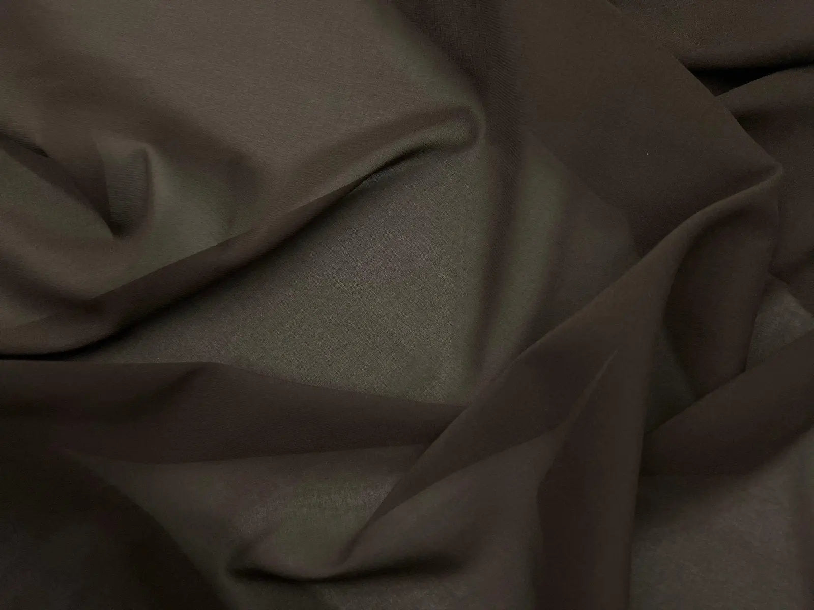 VOILE COULEUR CAFÉ - coupon de 3 mètres - My Little Coupon - tissu - coudre