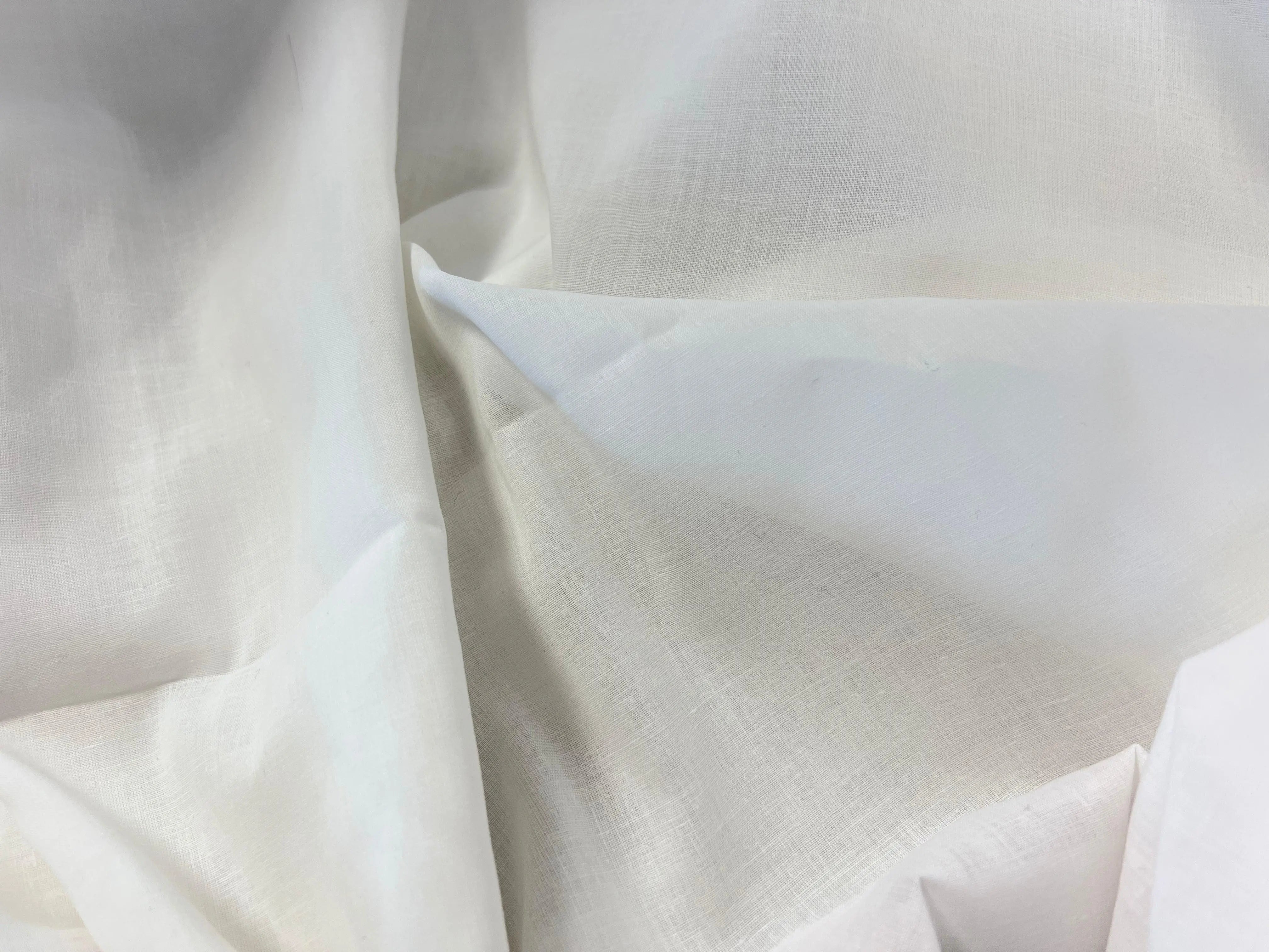 VOILE DE COTON BLANC OPTIQUE - My Little Coupon - tissu - coudre