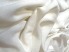 VOILE VISCOSE BLANC CASSÉ 100% VISCOSE - coupon de 3 mètres - My Little Coupon - tissu - coudre